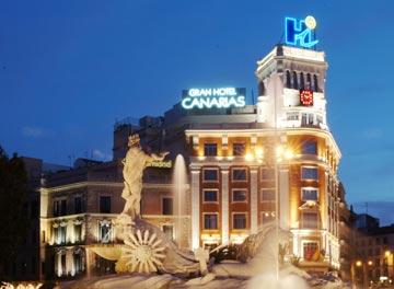 Gran Hotel Canarias Madrid Eksteriør billede